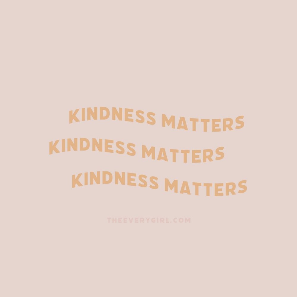 Kindness Matters- Community Guidelines